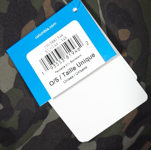 ✅️ Columbia Packable 21L Camo Backpack - Picture 7 of 8